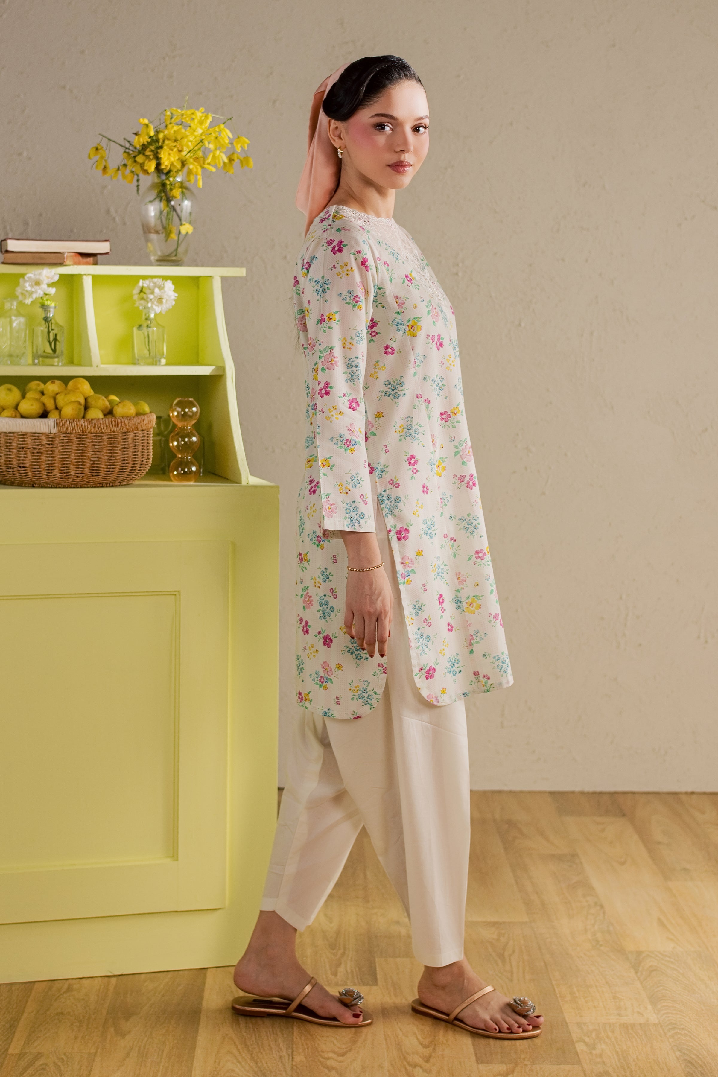 Floral Maze 2Pc - Printed Lawn Dress