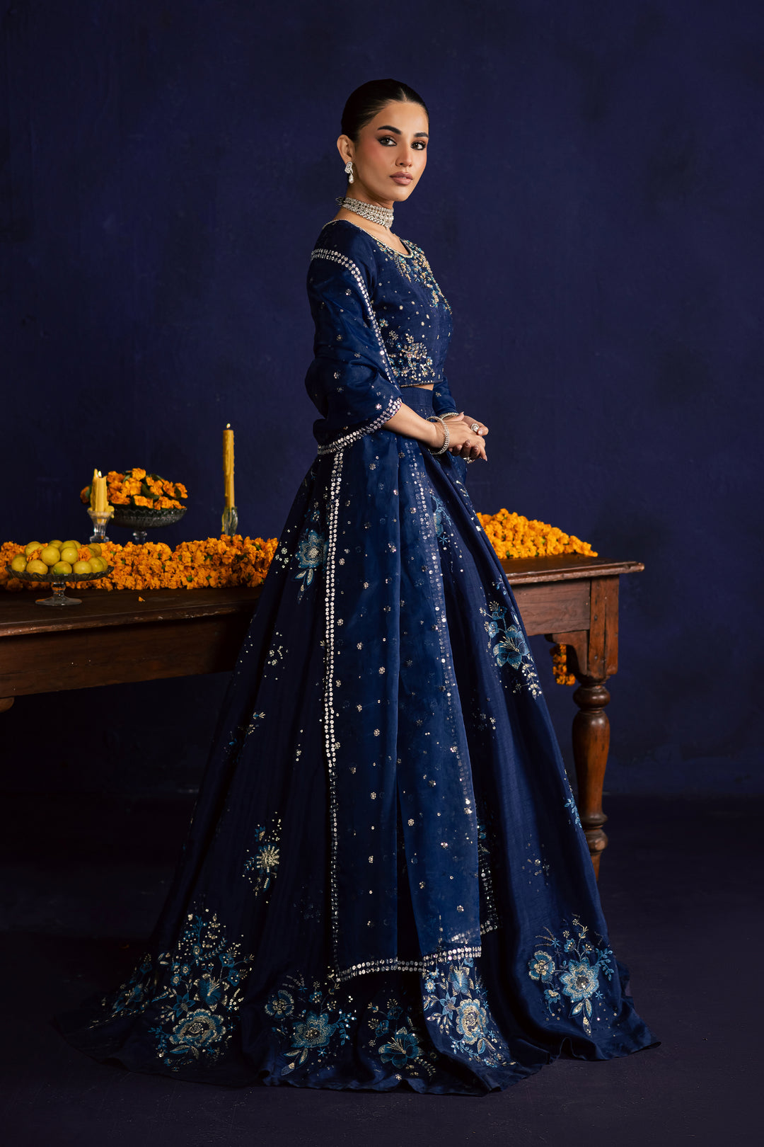 Blue Crush 3Pc- Wedding Formal Dress