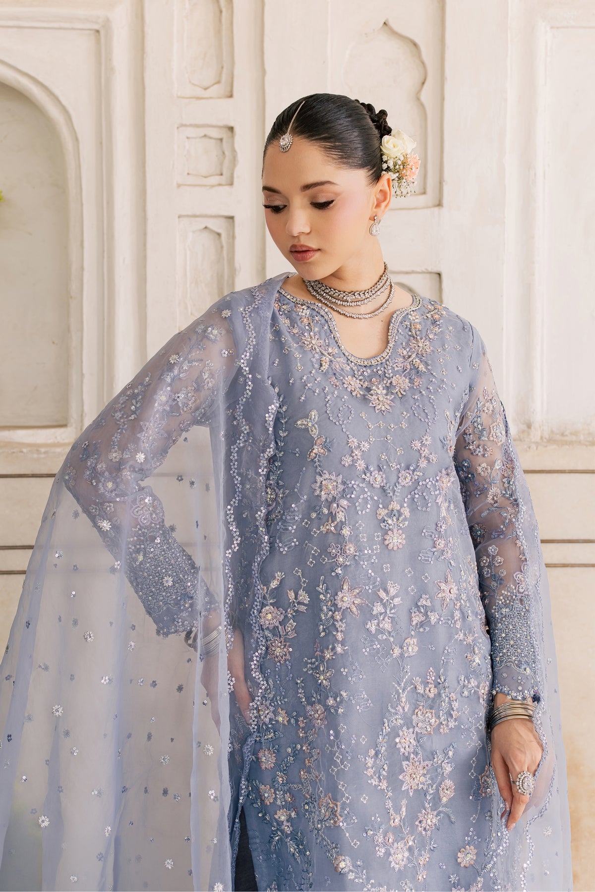 Dreamy periwinkle 3Pc - Wedding Formal Dress