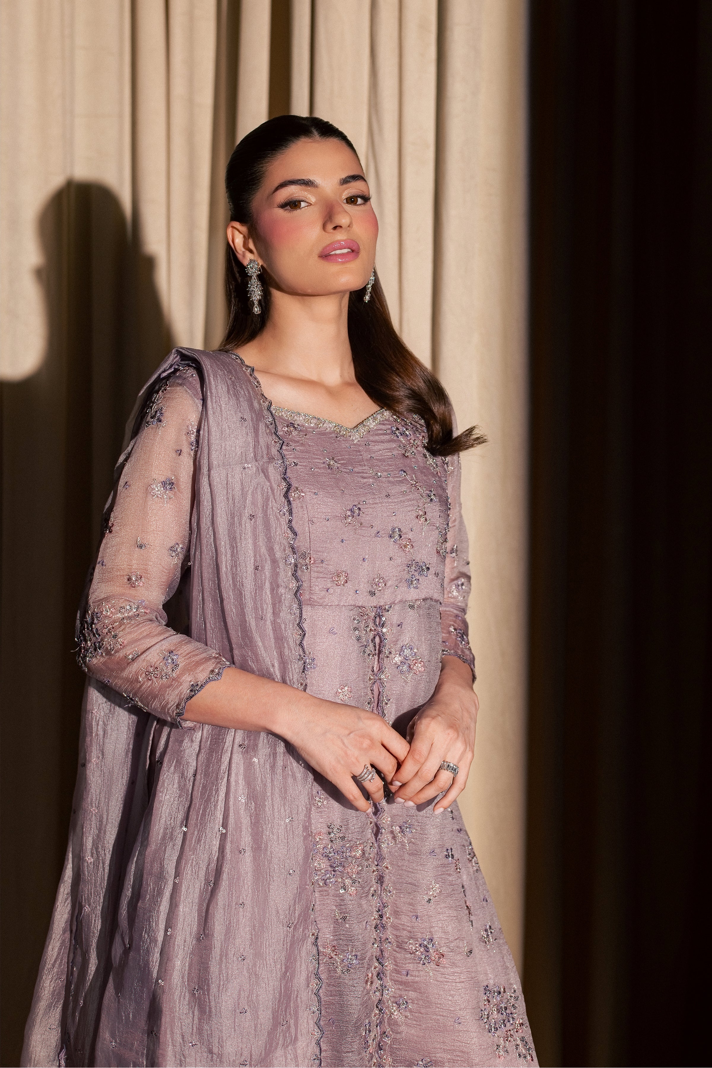 Lilac Periwinkle 3Pc - Festive Luxe Pret