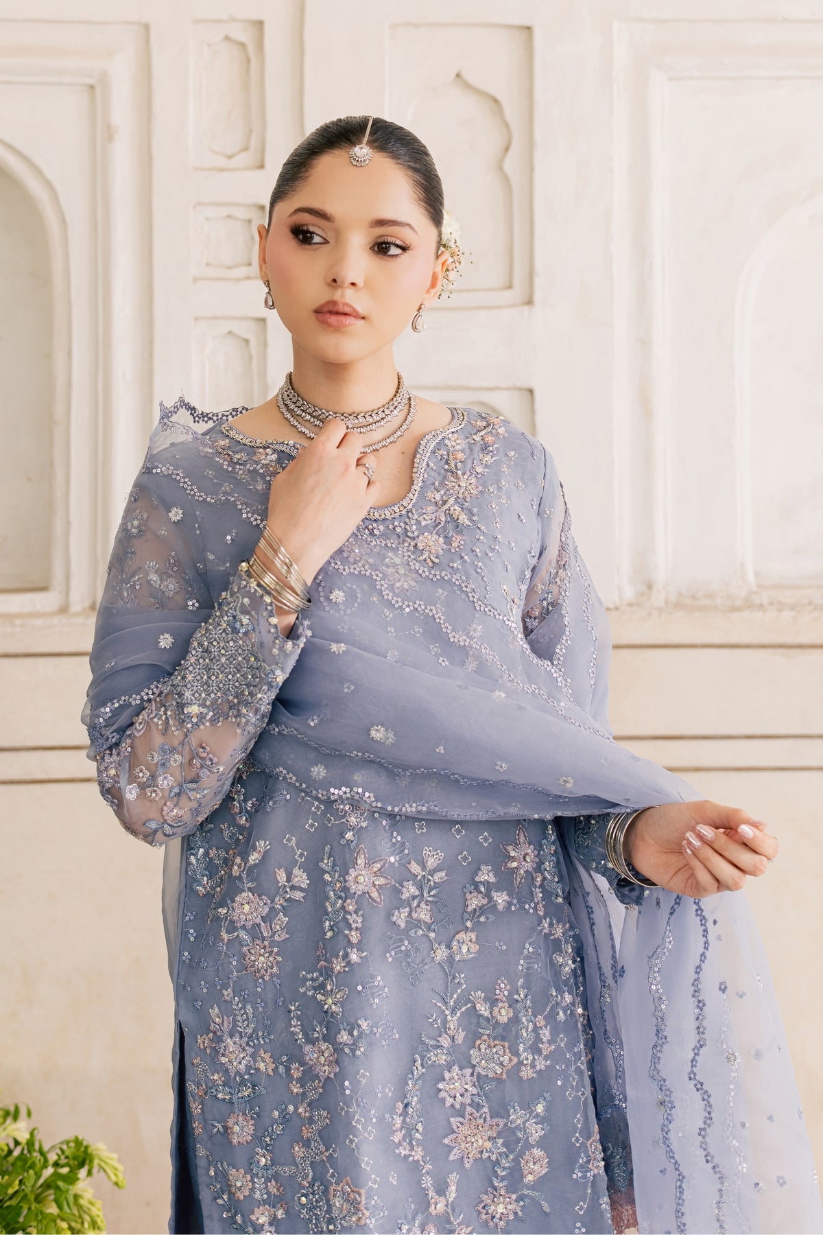 Dreamy periwinkle 3Pc - Wedding Formal Dress
