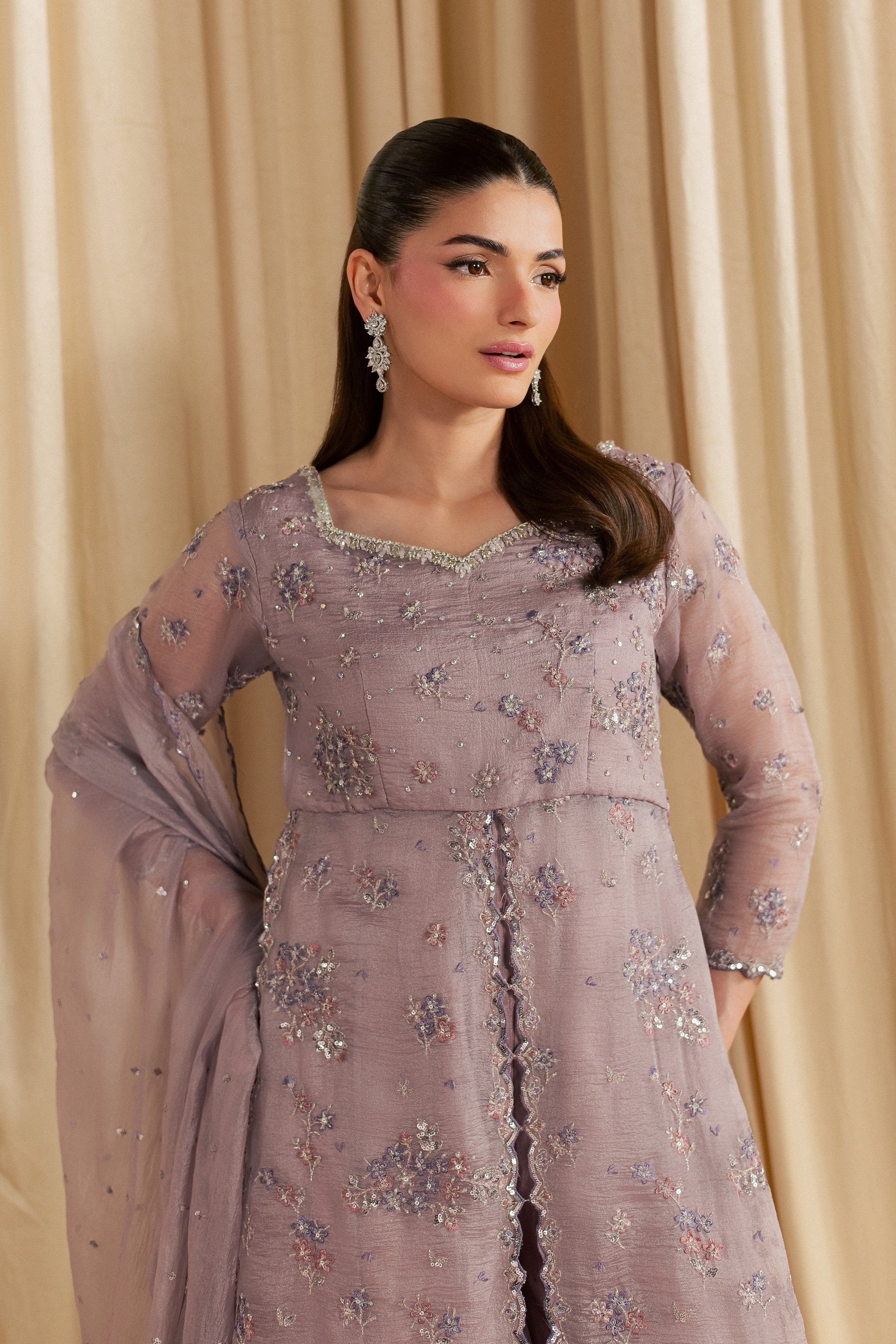 Lilac Periwinkle 3Pc - Festive Luxe Pret