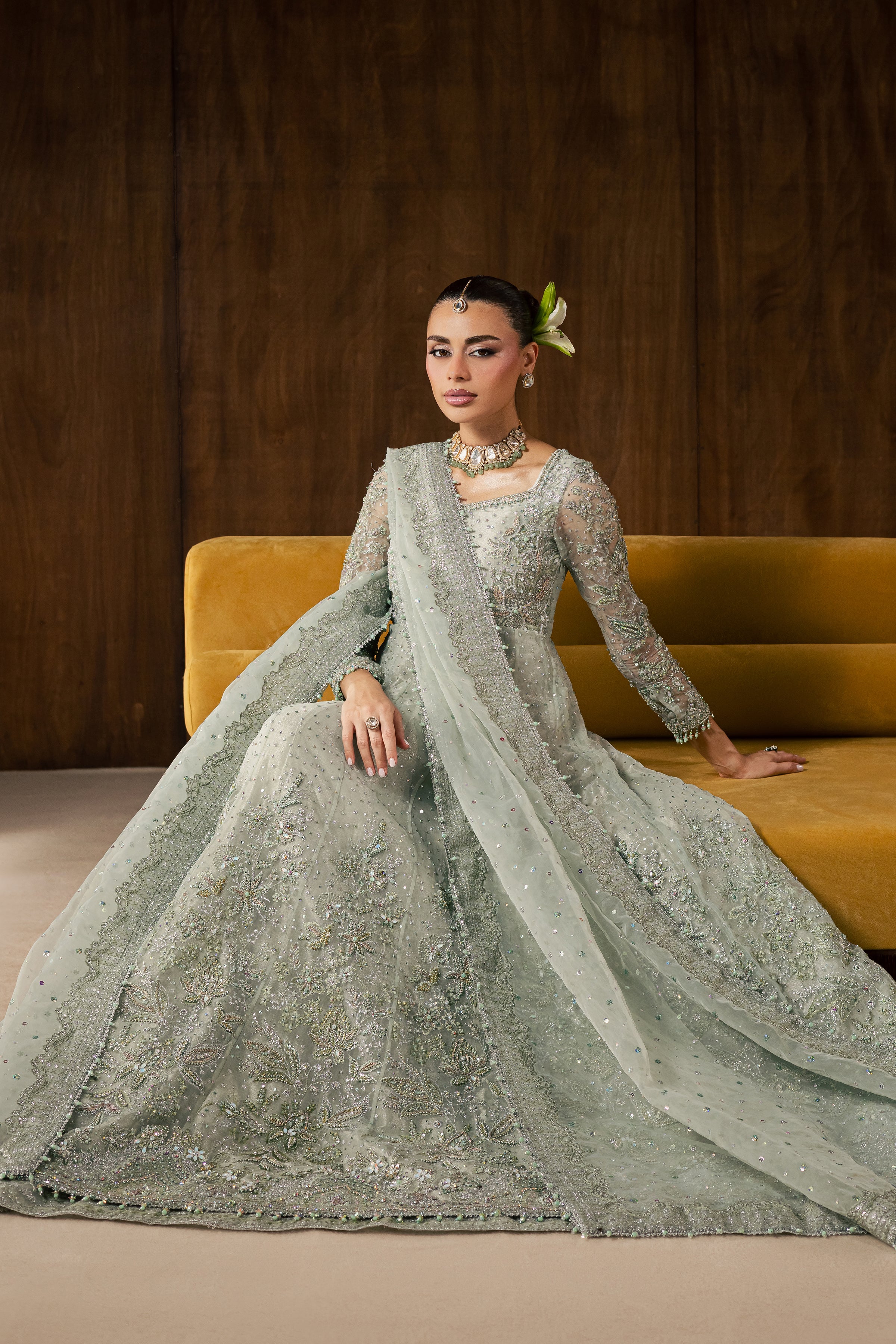 Naubahar 4Pc - Bridal Dress