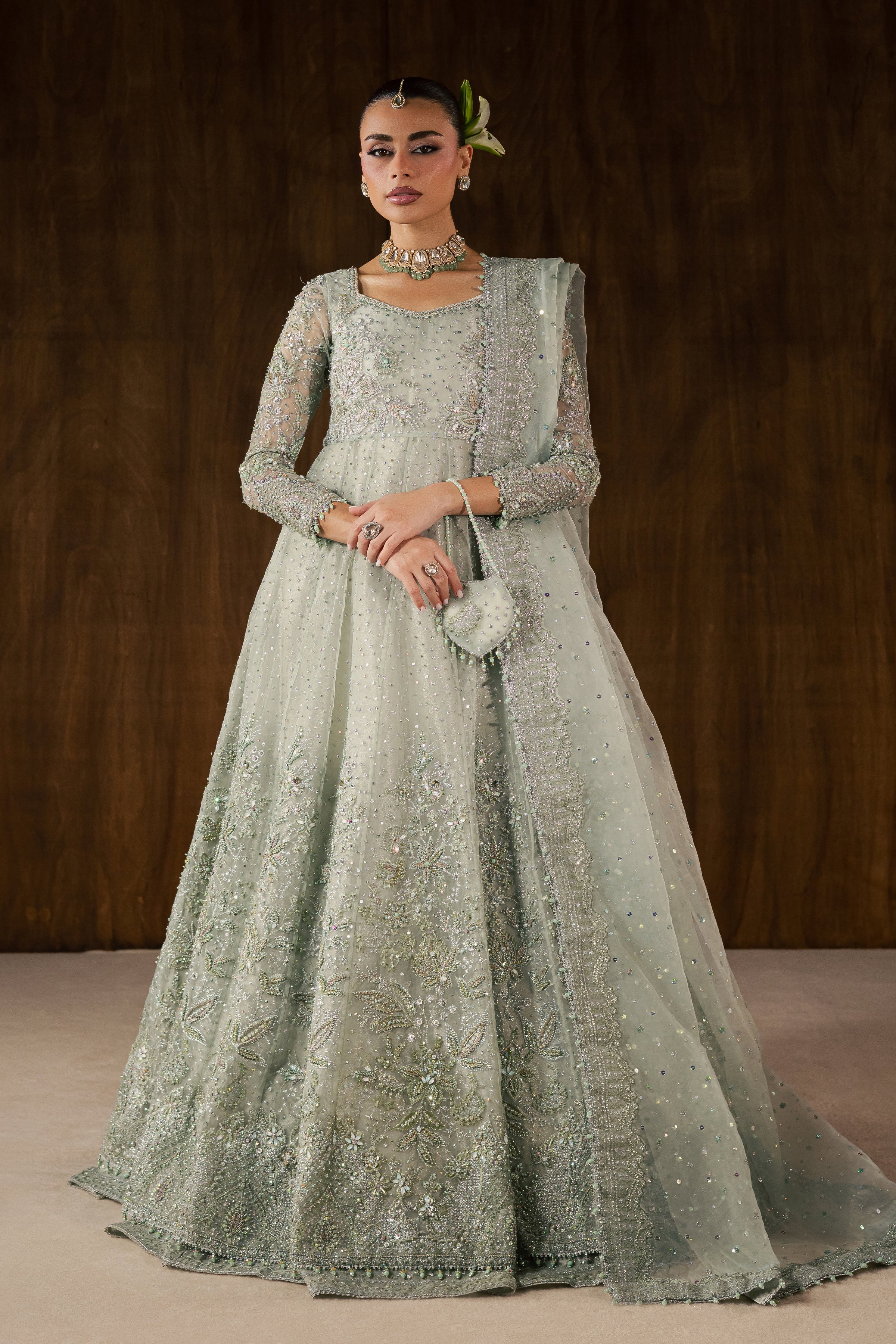 Naubahar 4Pc - Bridal Dress
