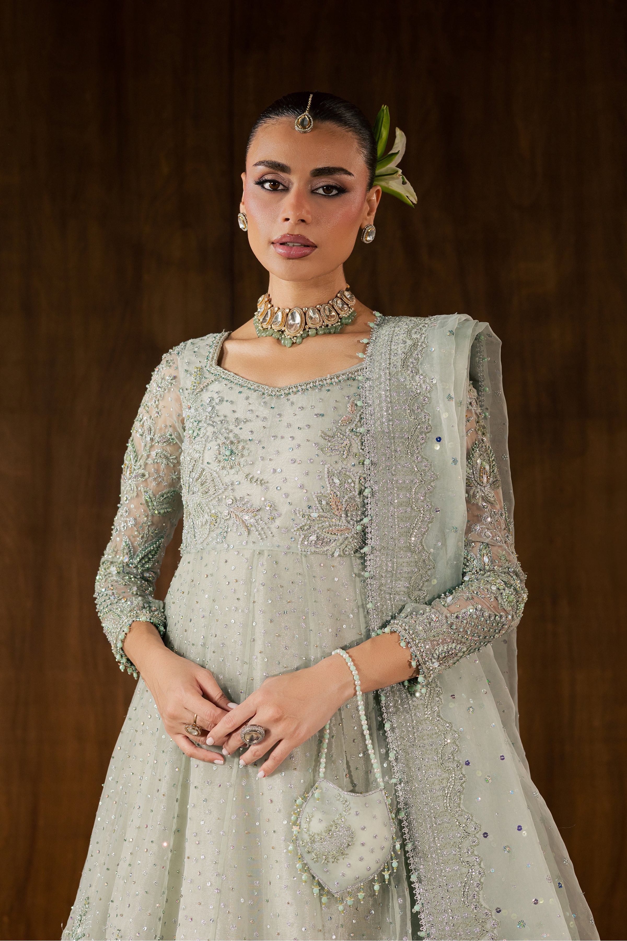 Naubahar 4Pc - Bridal Dress