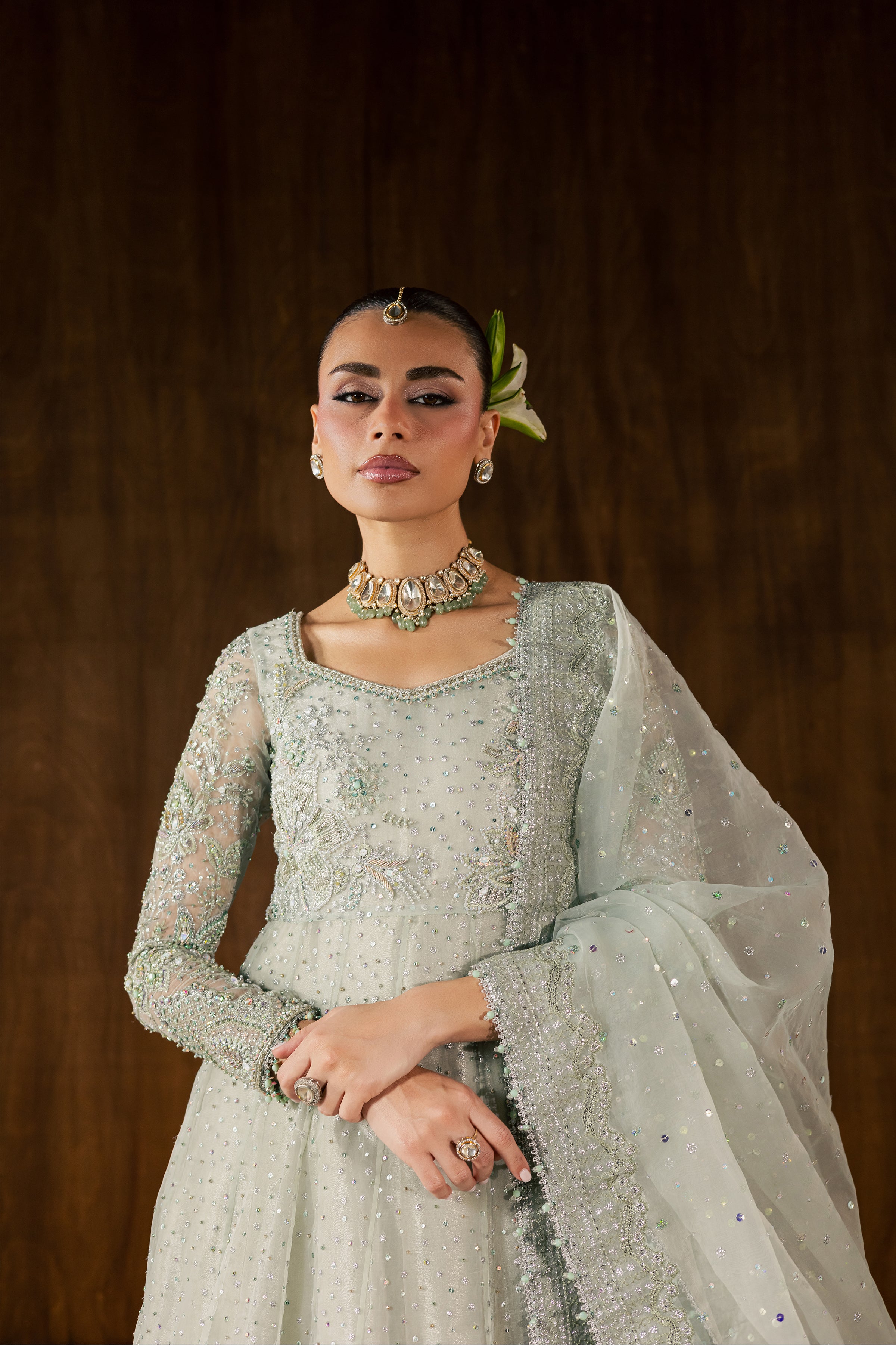 Naubahar 4Pc - Bridal Dress