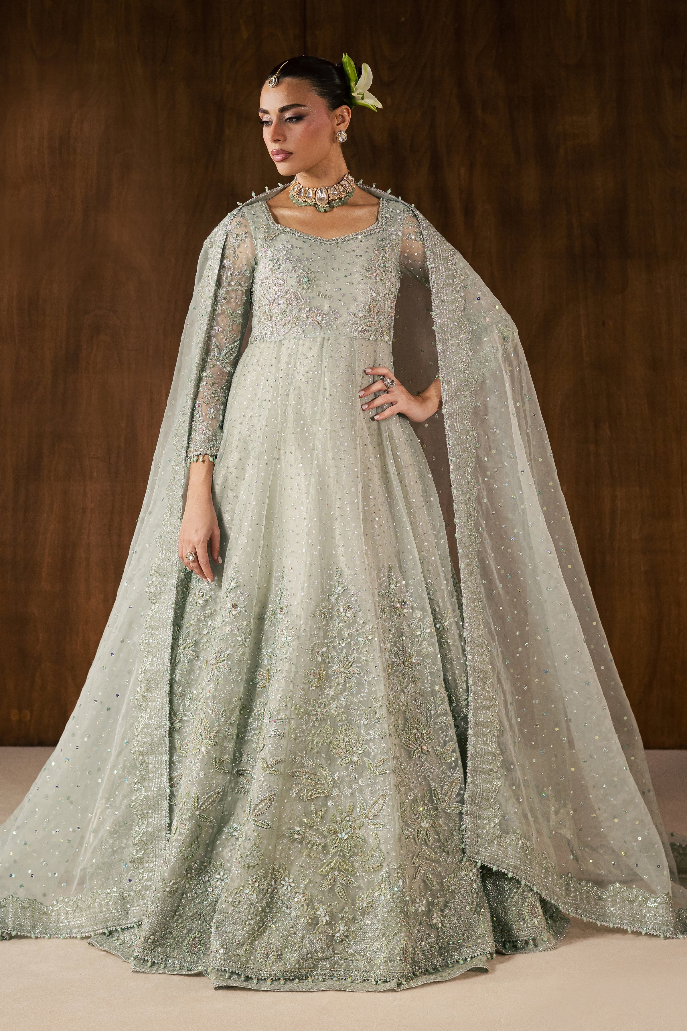 Naubahar 4Pc - Bridal Dress
