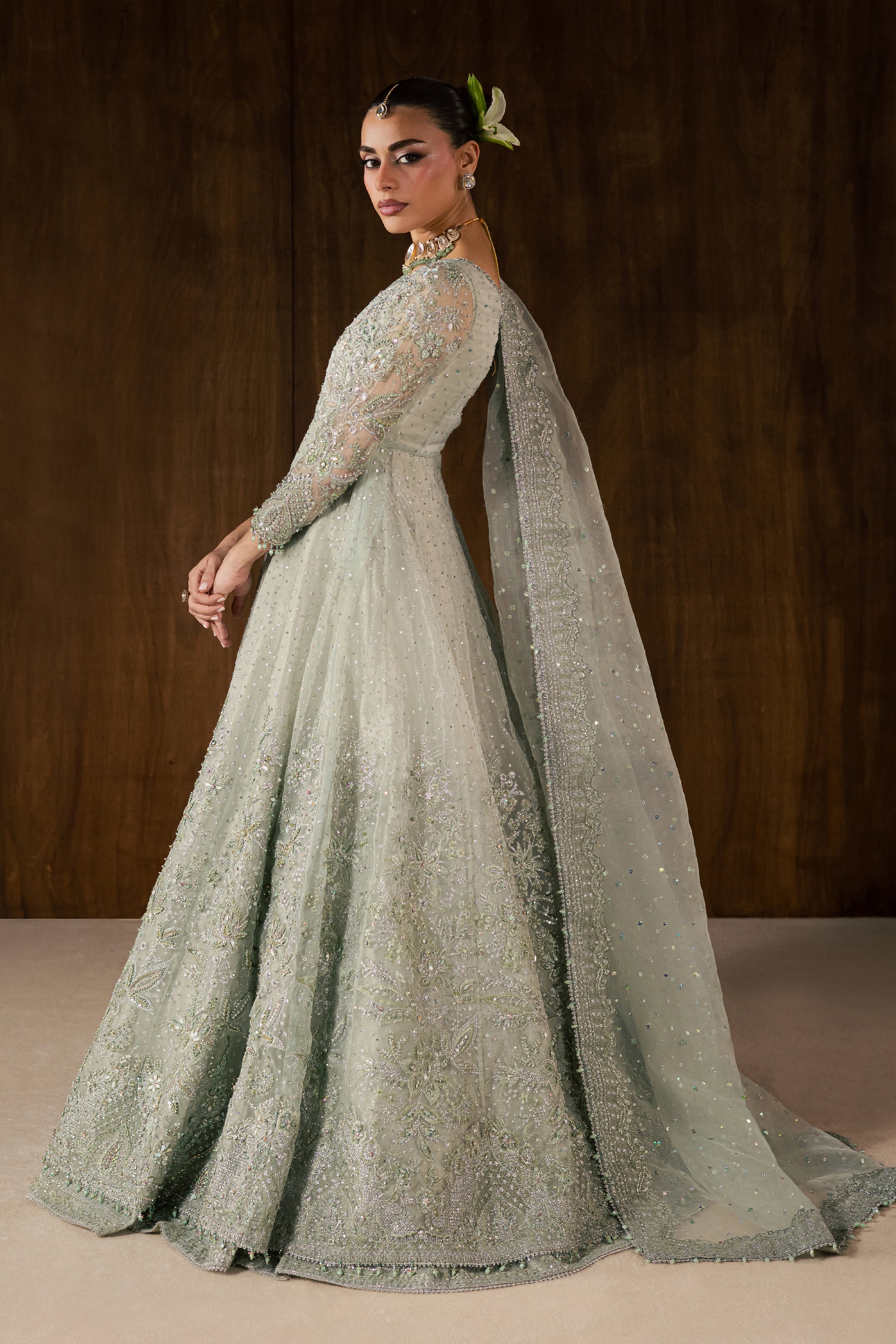 Naubahar 4Pc - Bridal Dress