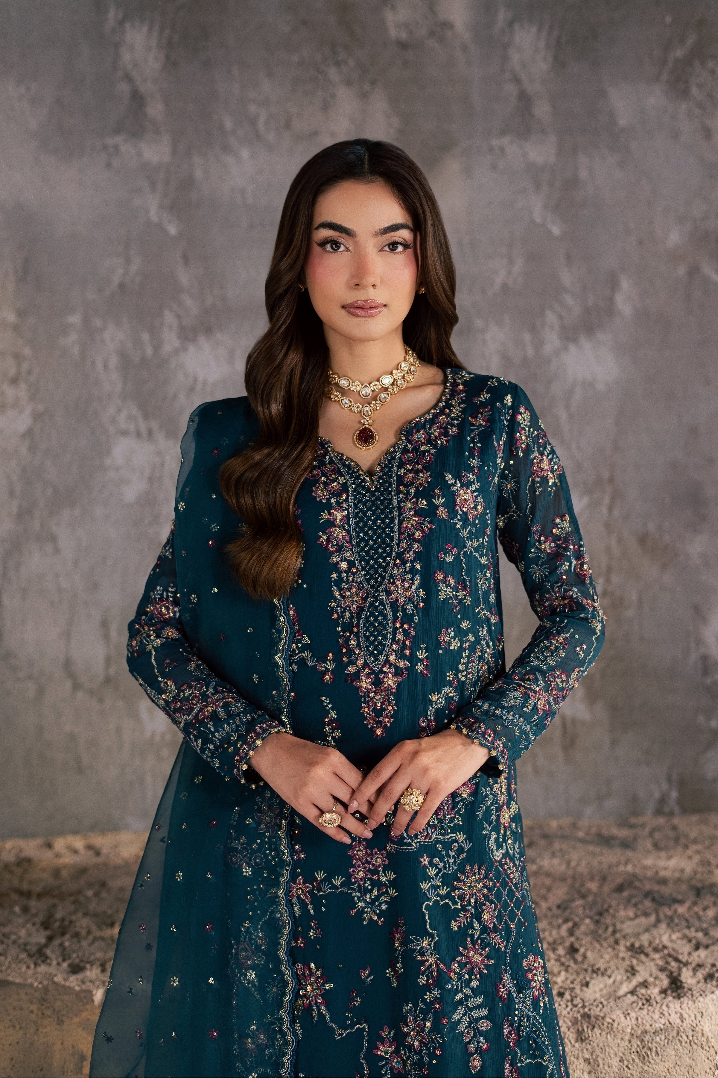 Nazish 3Pc - Festive Luxe Pret