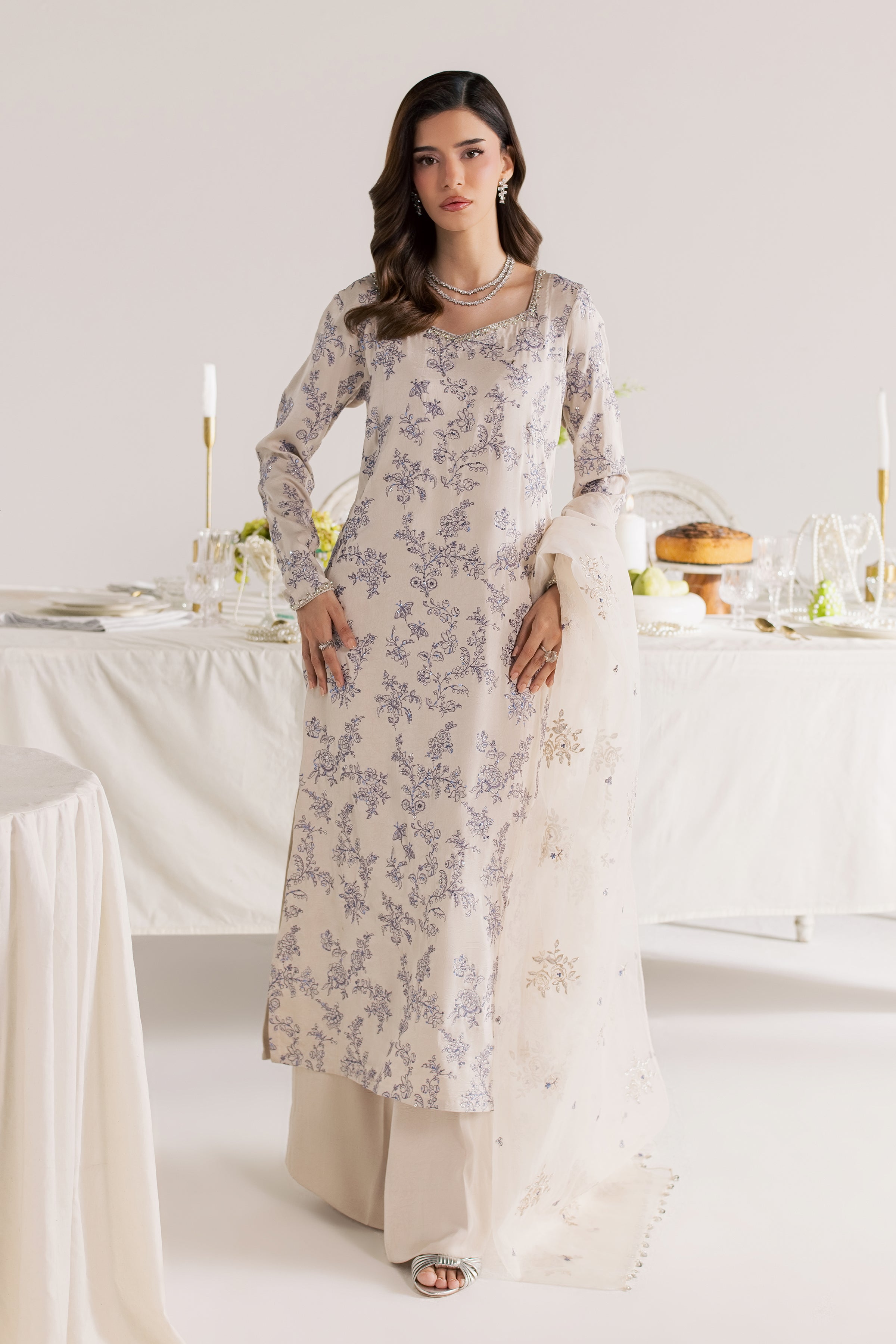 Pearl Elena 3Pc - Festive Luxe Pret
