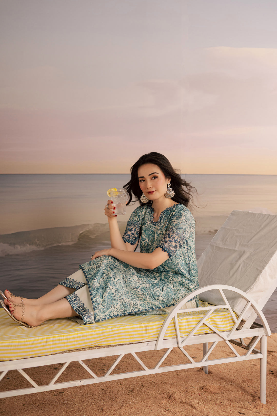 Tani 2Pc - Printed Lawn Dress