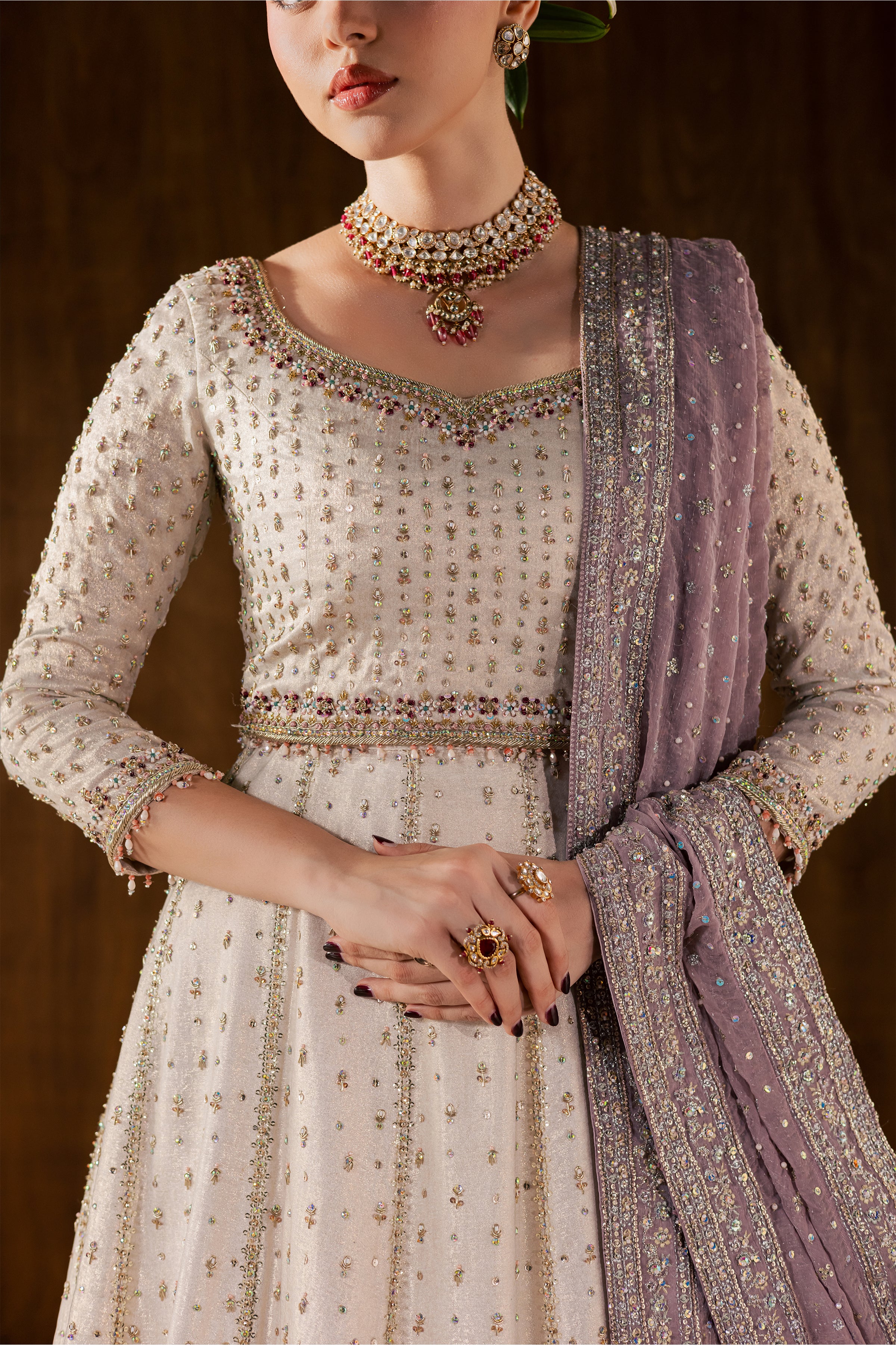 Rosaleen 3Pc - Bridal Dress