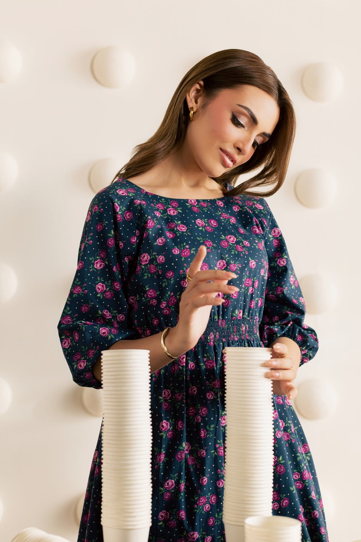 Floral Luna 2Pc - Embroidered Cambric Pret