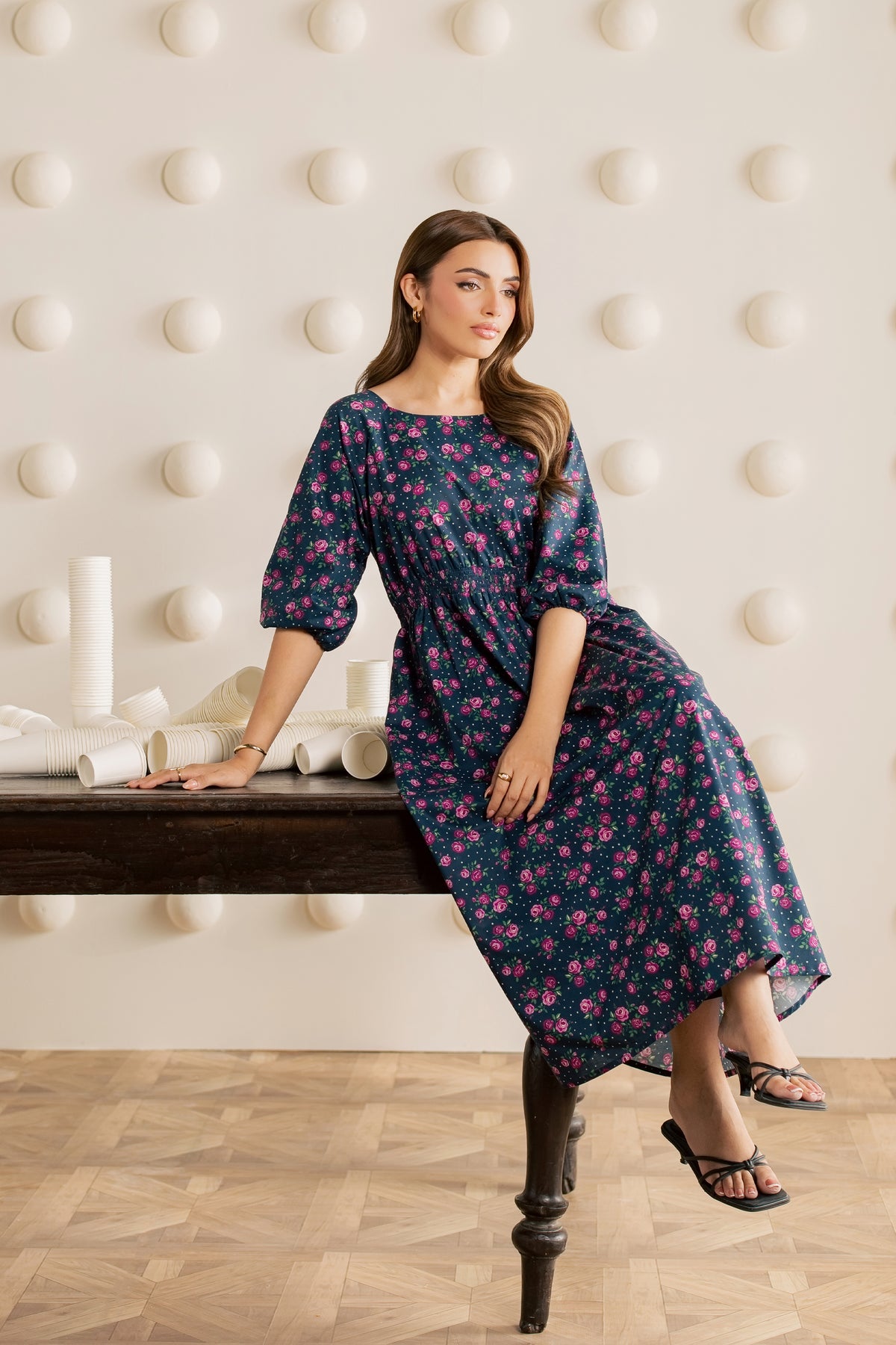 Floral Luna 2Pc - Embroidered Cambric Pret