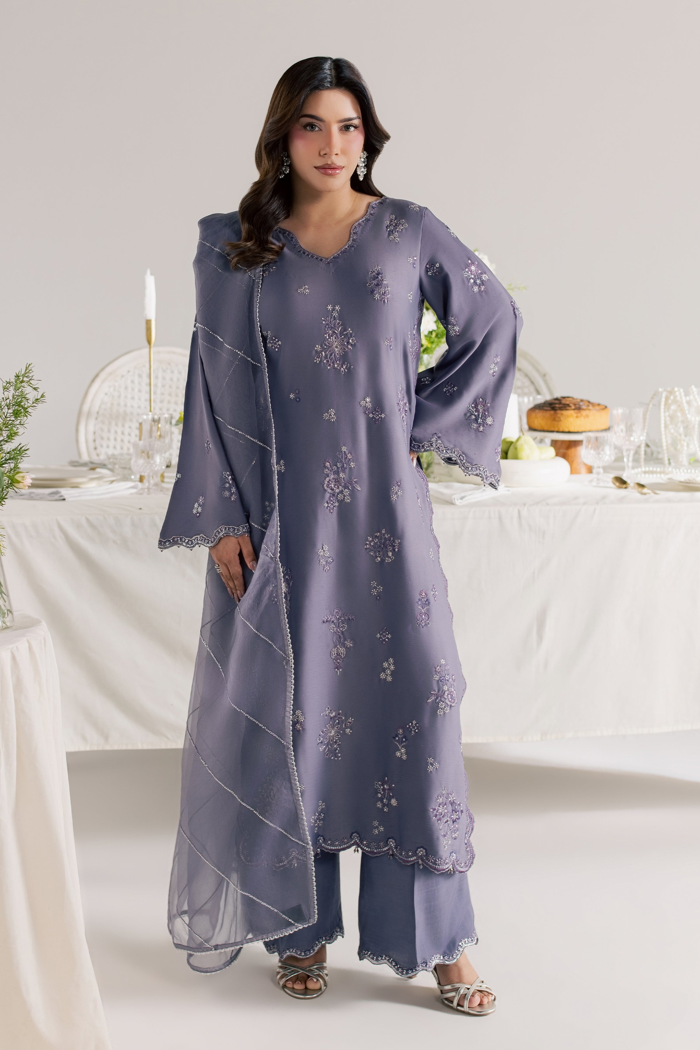 Pearl Ishani 3Pc - Festive Luxe Pret