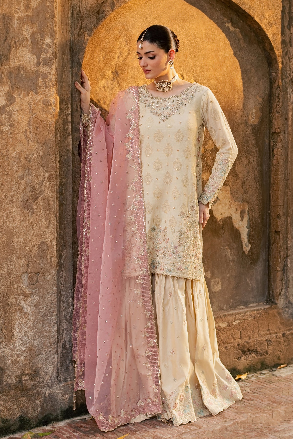 Zariyab 3Pc - Wedding Formal Dress