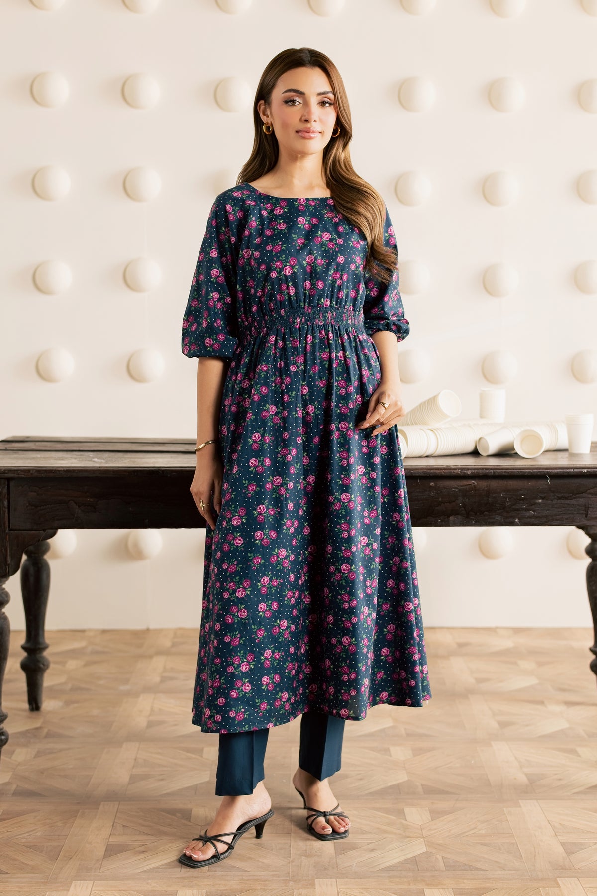 Floral Luna 2Pc - Embroidered Cambric Pret