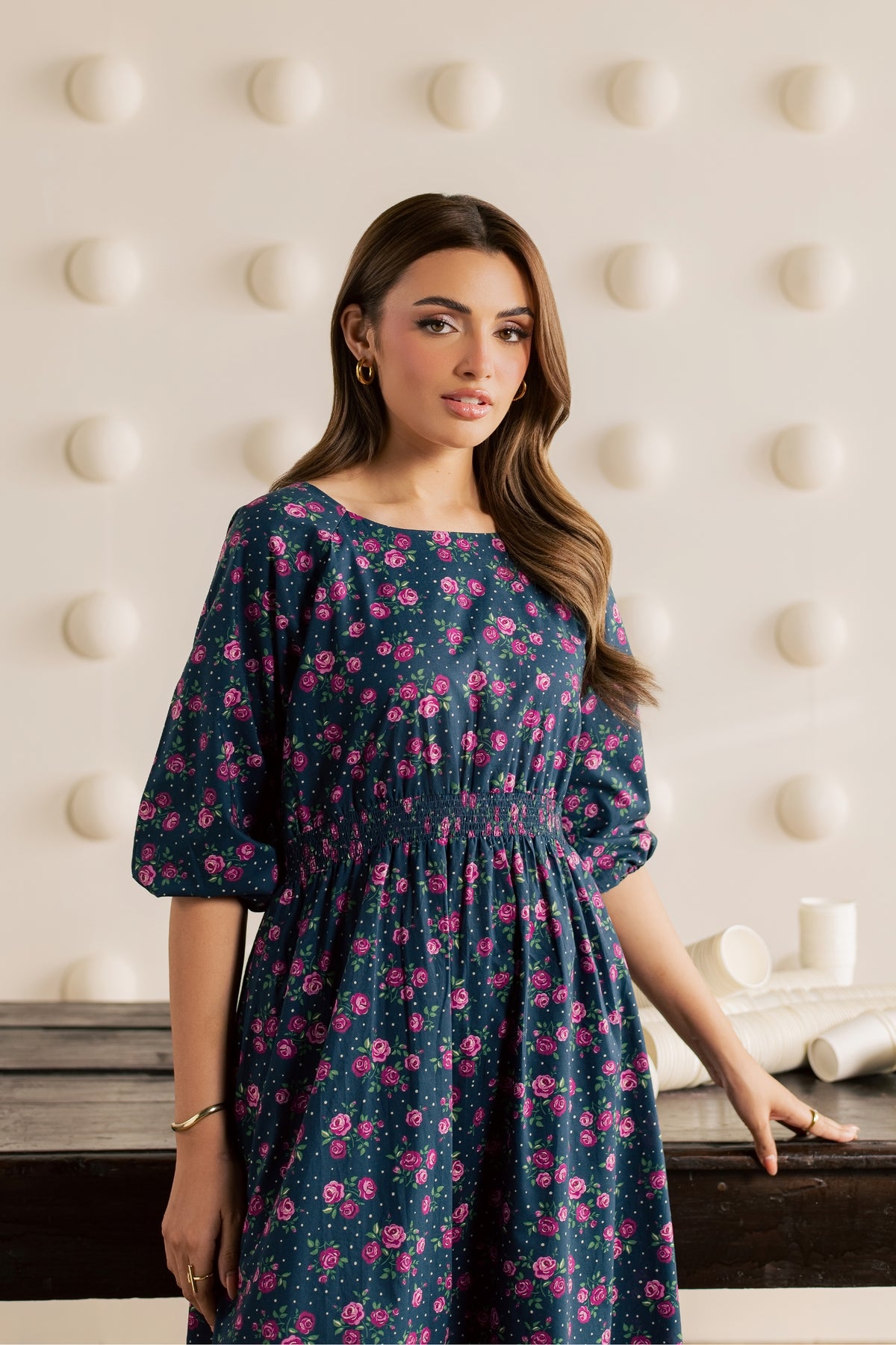 Floral Luna 2Pc - Embroidered Cambric Pret