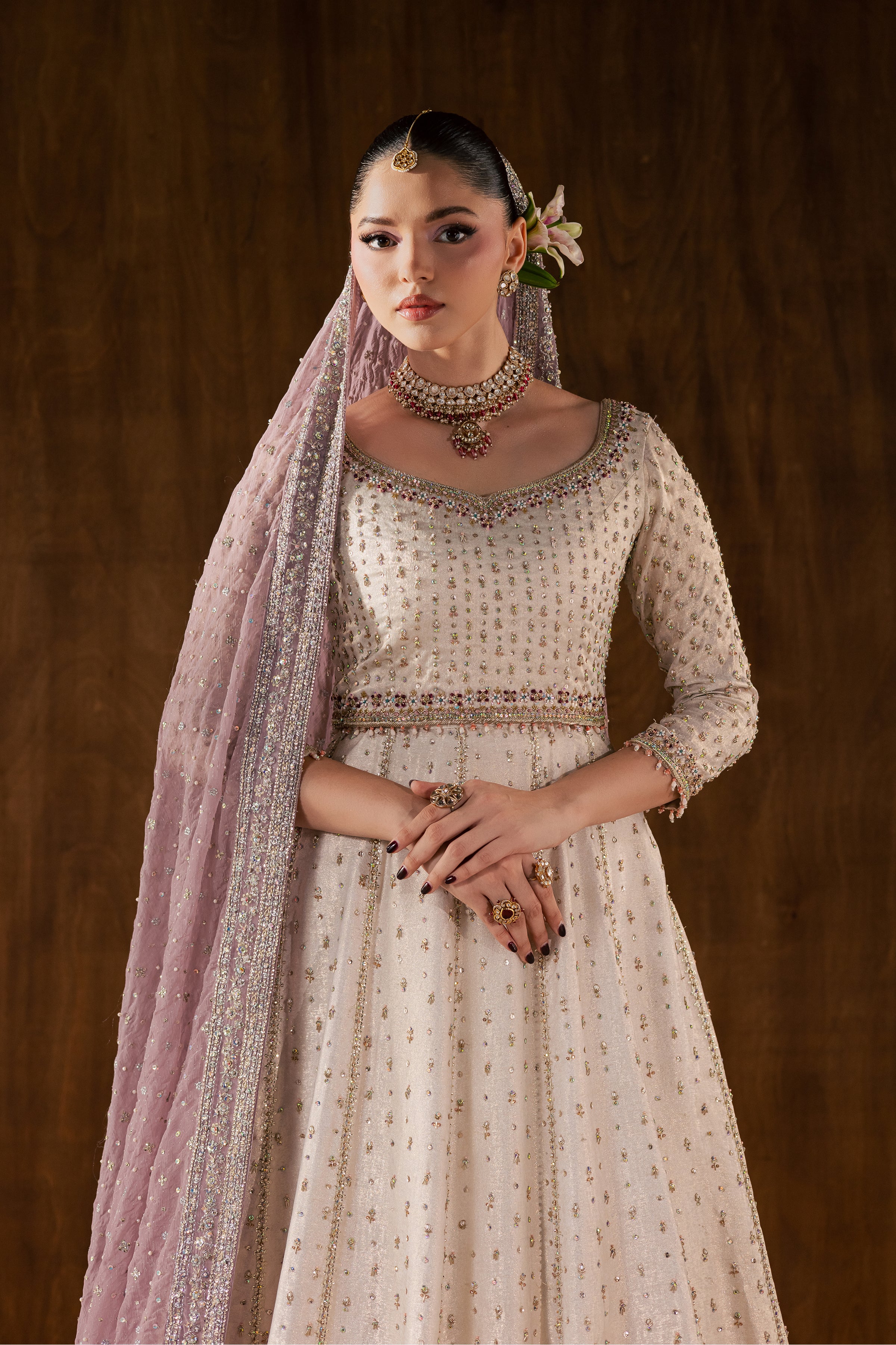 Rosaleen 3Pc - Bridal Dress