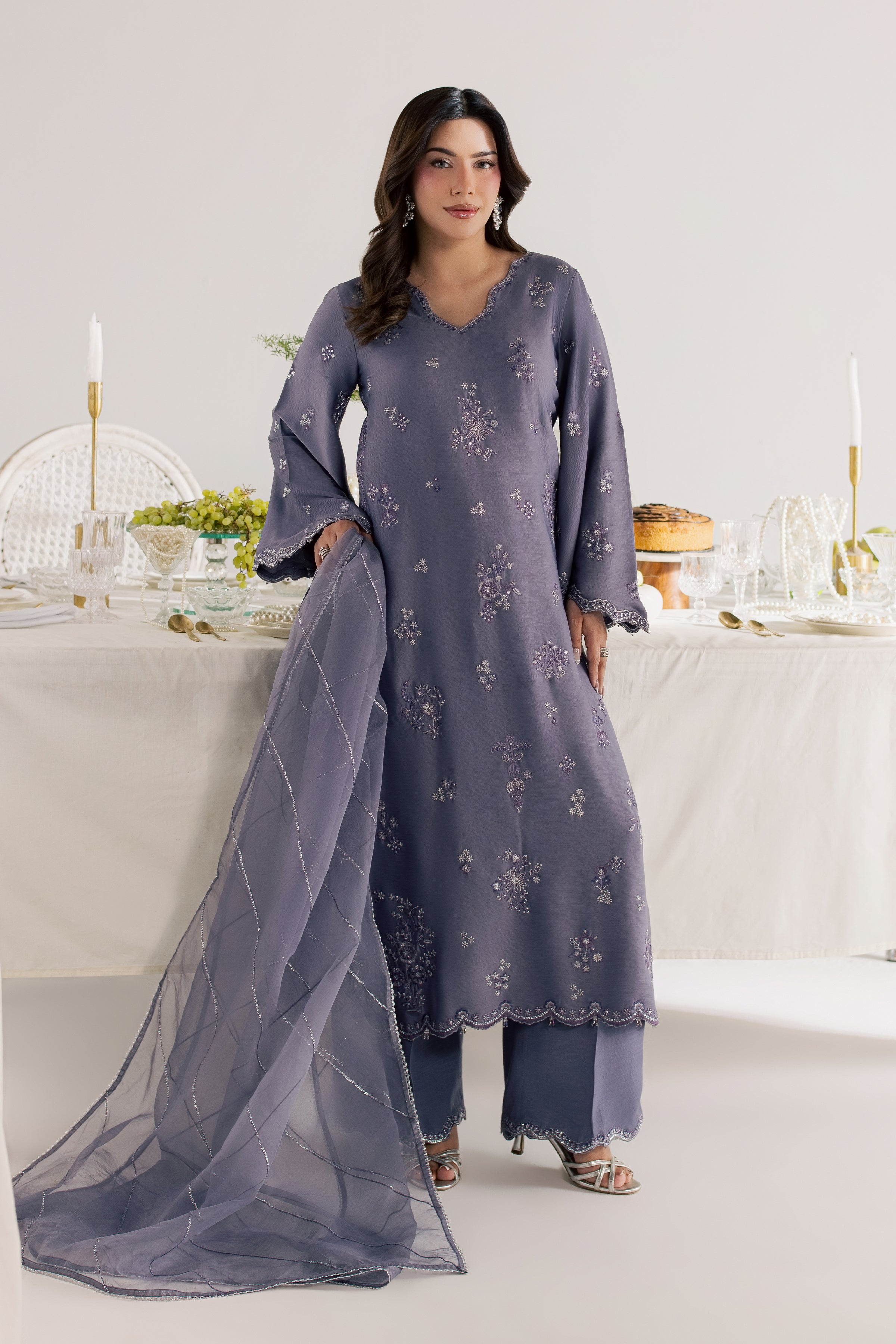 Pearl Ishani 3Pc - Festive Luxe Pret