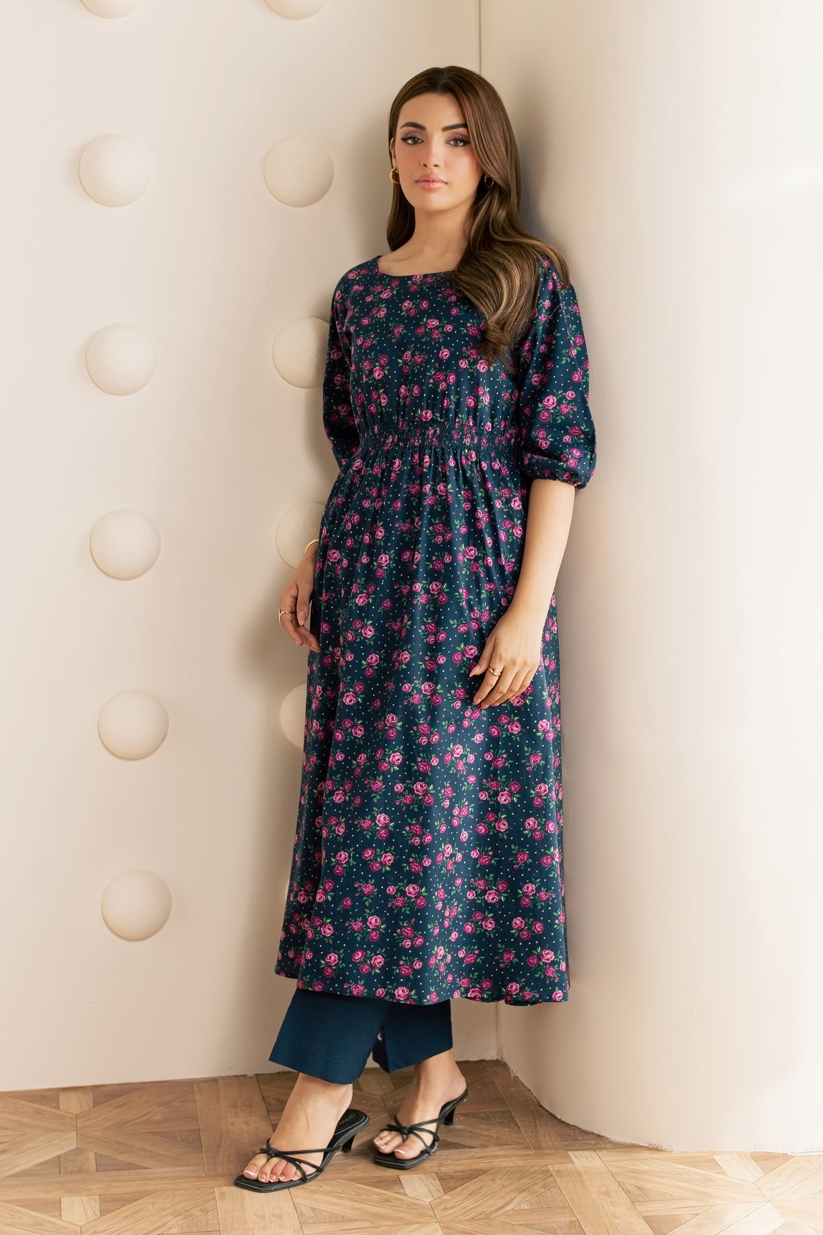 Floral Luna 2Pc - Embroidered Cambric Pret