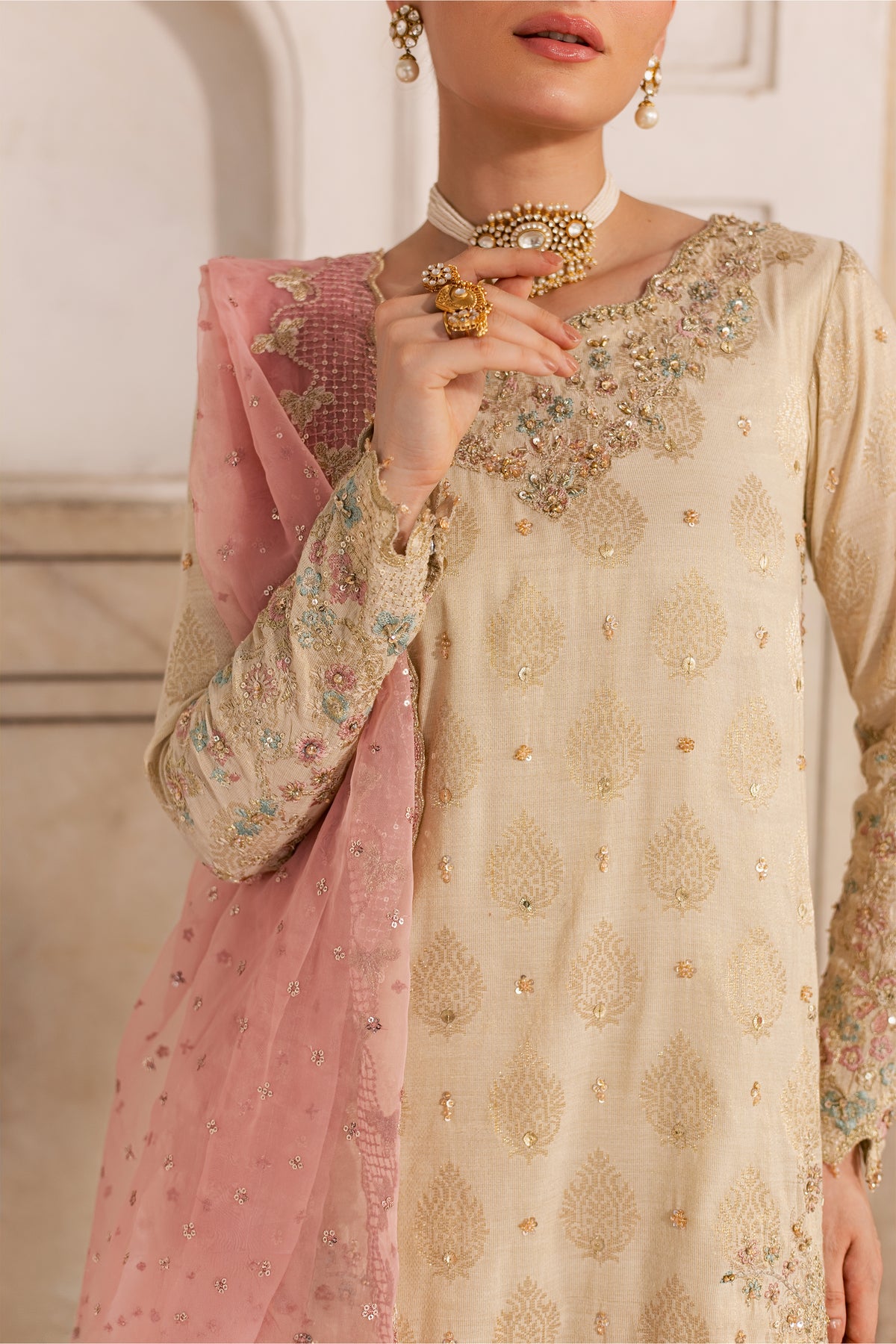 Zariyab 3Pc - Wedding Formal Dress