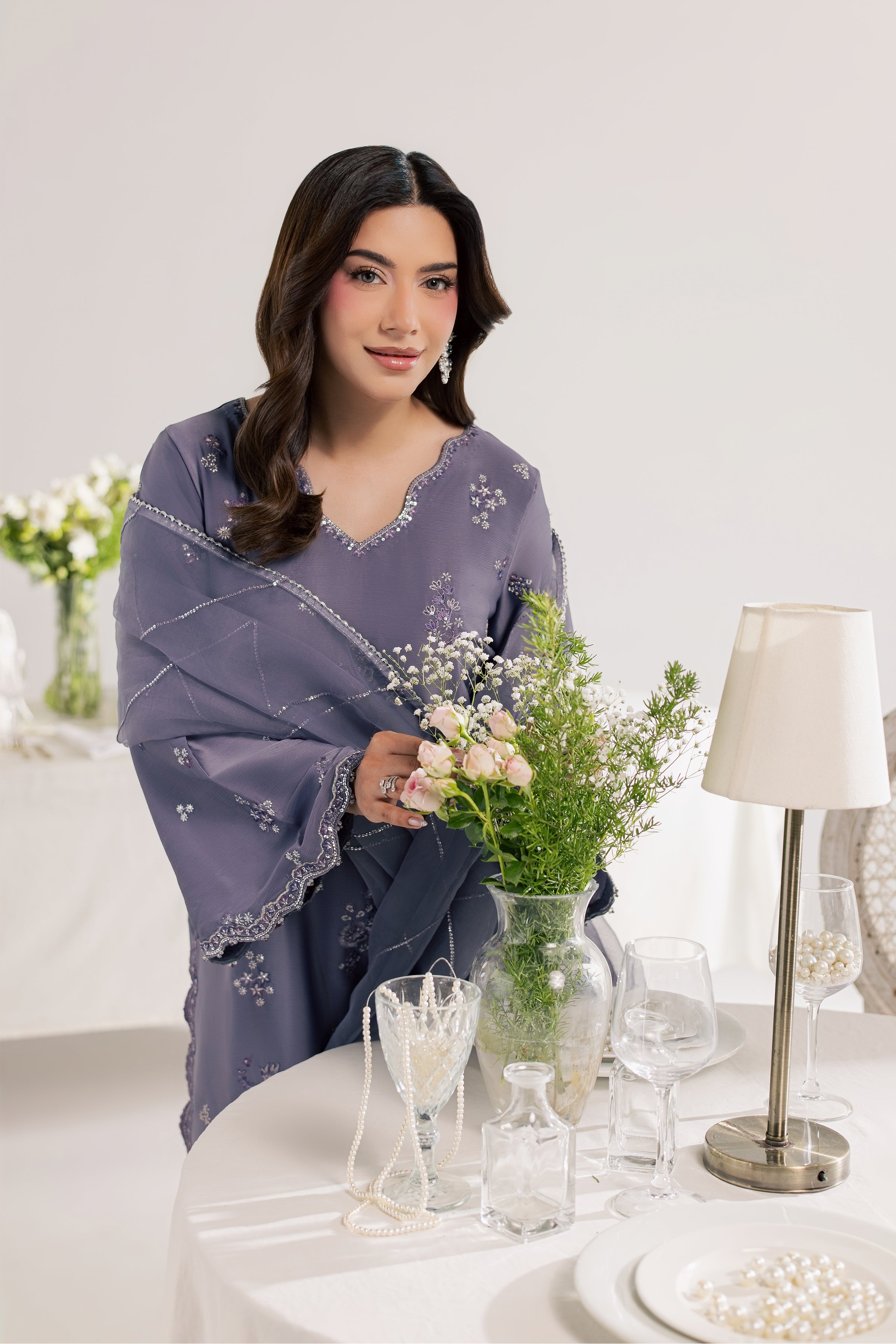 Pearl Ishani 3Pc - Festive Luxe Pret