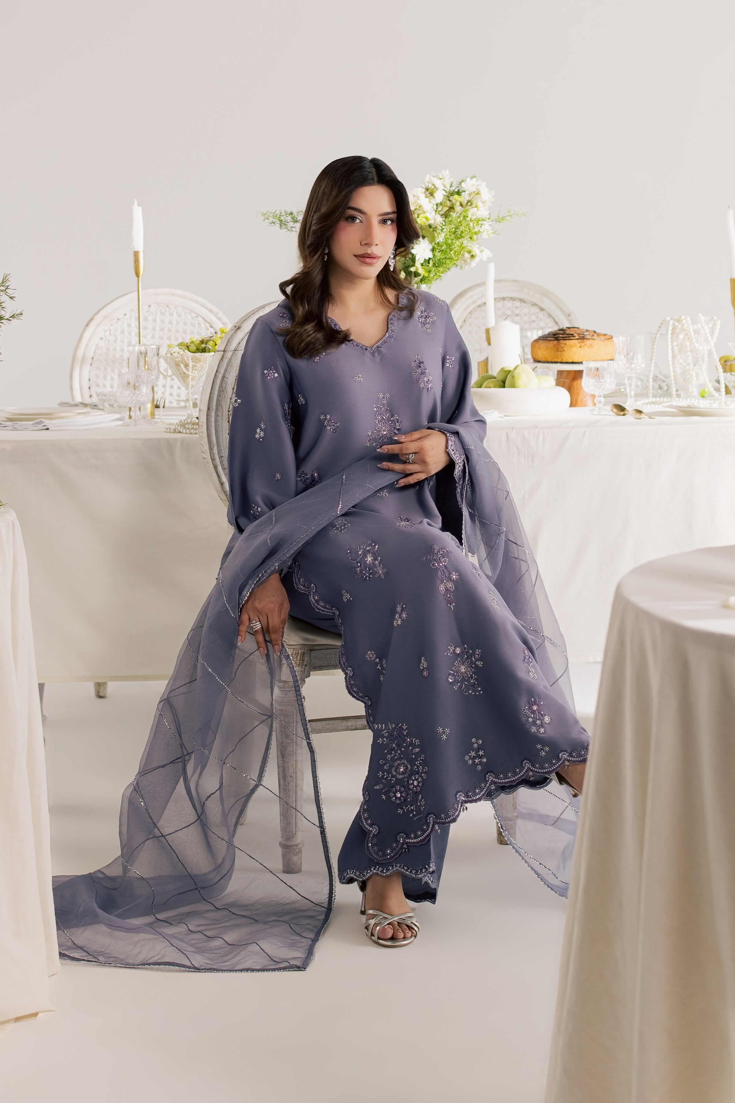 Pearl Ishani 3Pc - Festive Luxe Pret