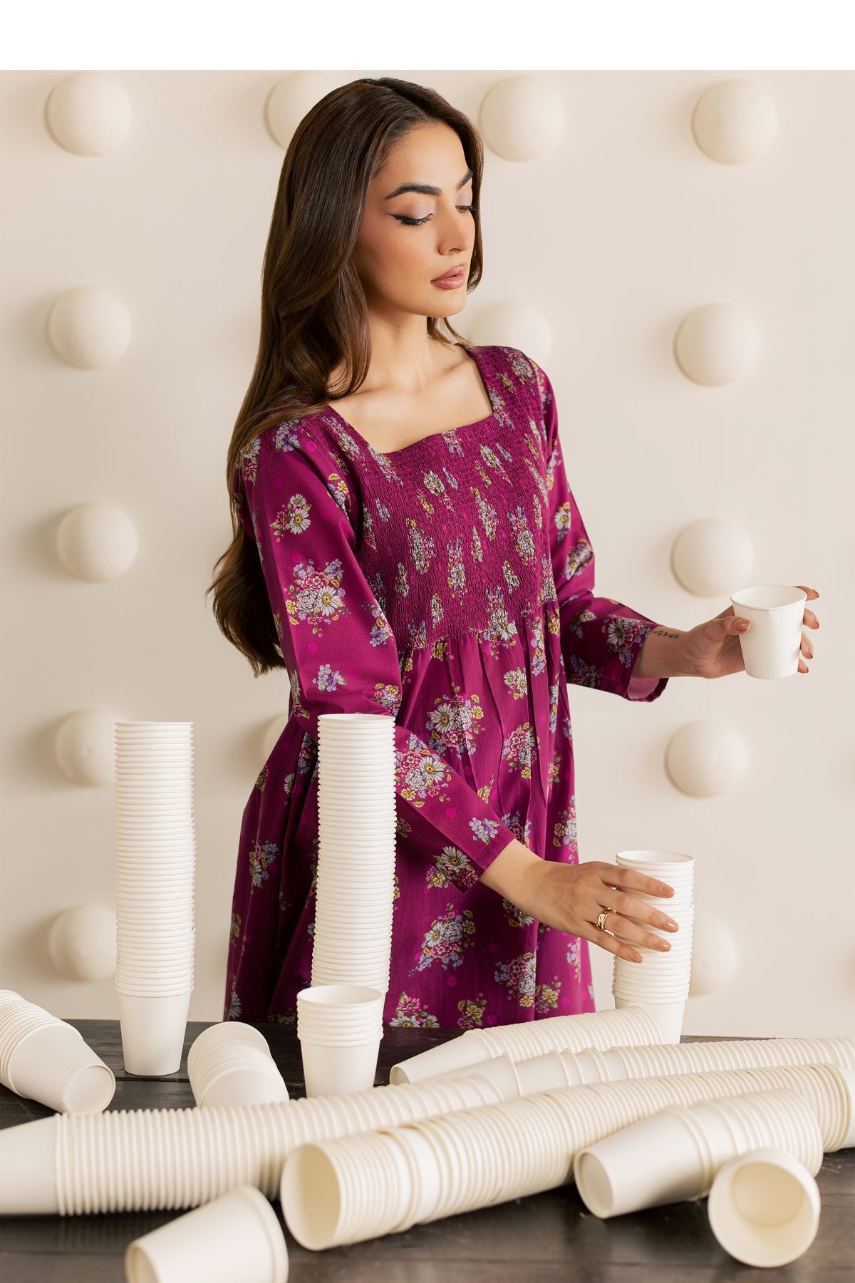 Gwen 2Pc - Embroidered Cambric Pret