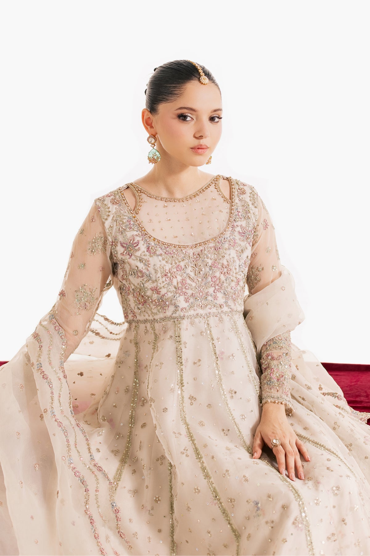 Gulkaar 3Pc - Wedding Formal Dress