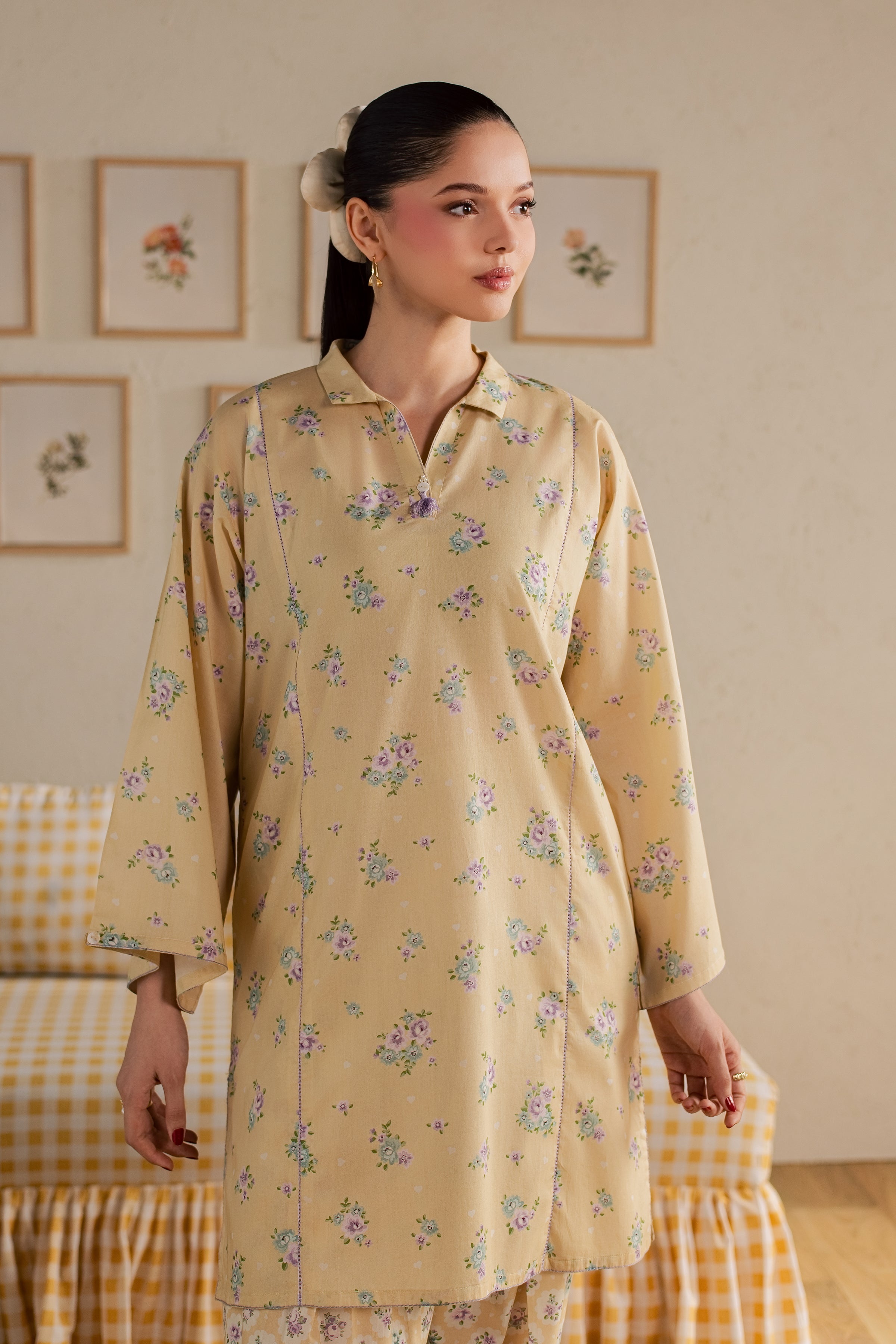 Pineapple 2Pc - Printed Lawn Dress