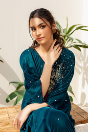 V. Peacock Kaftan 2Pc - BATIK