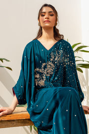 V. Peacock Kaftan 2Pc - BATIK