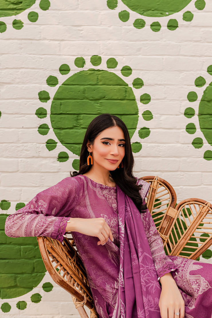 Dig. Lavender 3Pc - BATIK