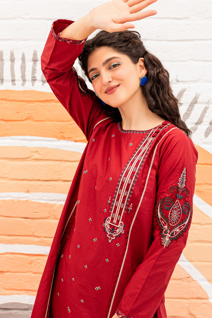 Red Forest 2Pc - BATIK