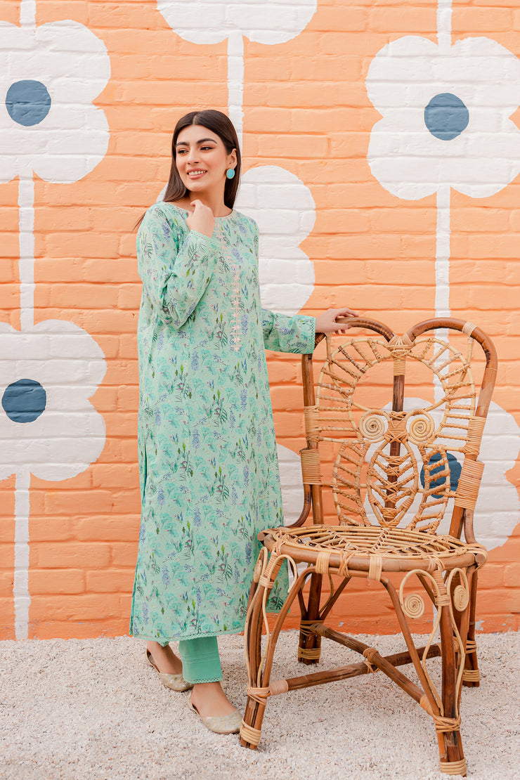 Dig. Cool Mint 2Pc - BATIK