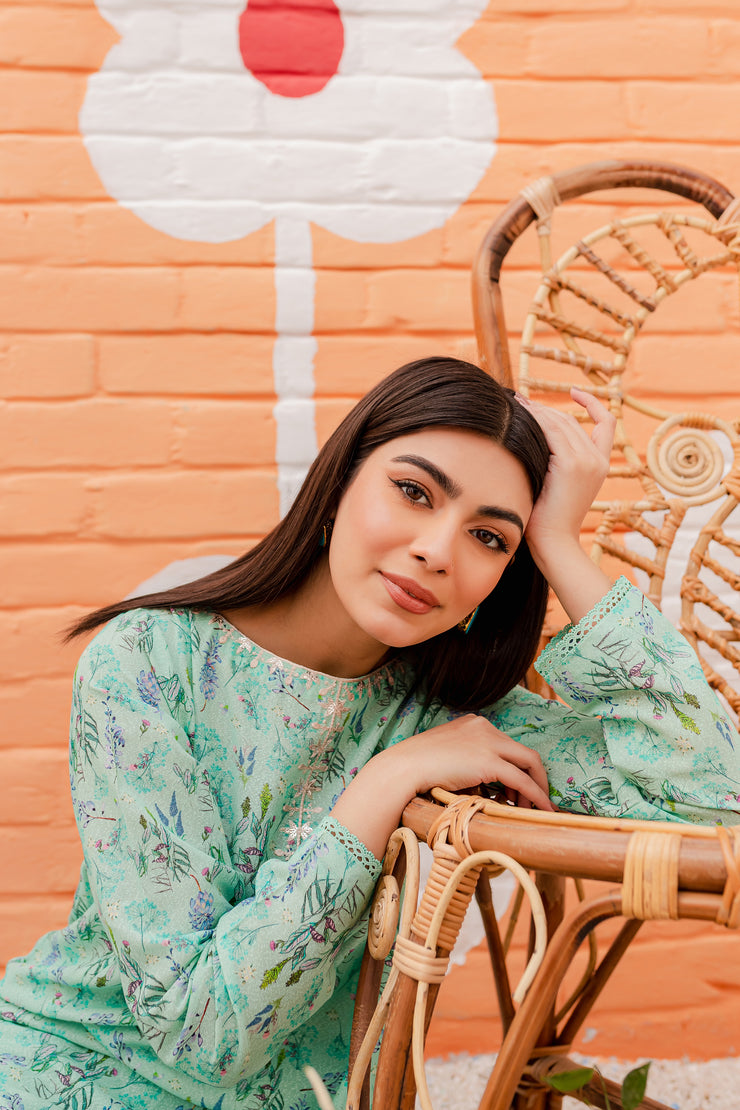 Dig. Cool Mint 2Pc - BATIK