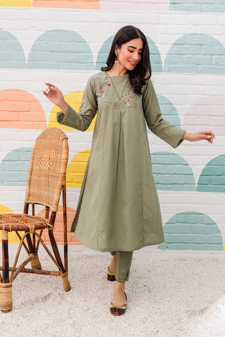 Tea Green 2Pc - BATIK