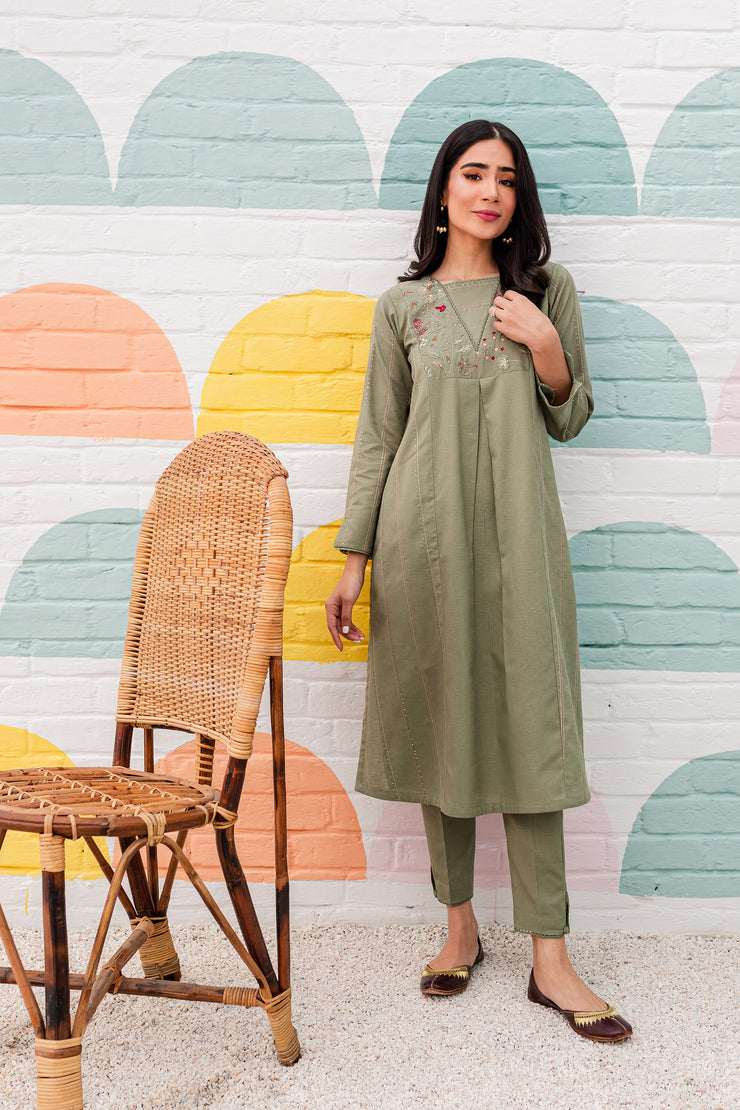 Tea Green 2Pc - BATIK