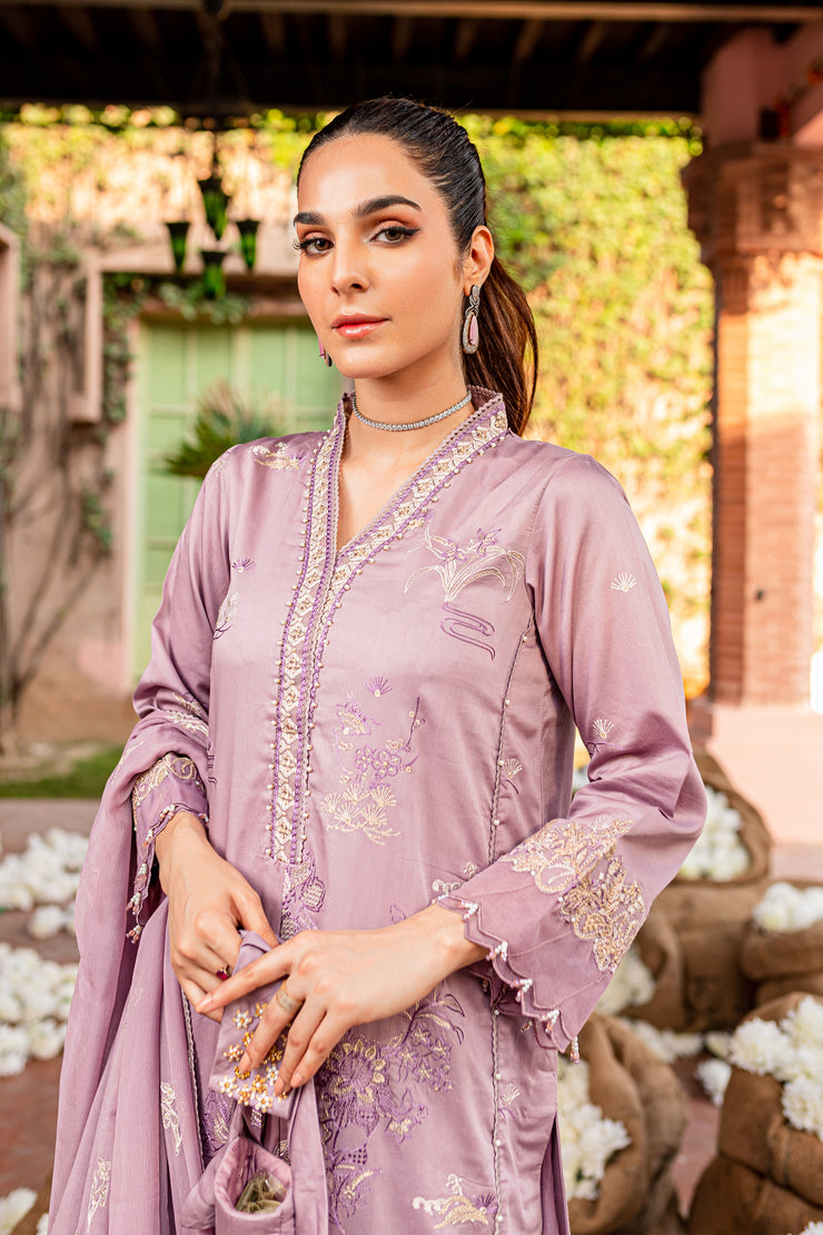 Saaz - Unstitched 3Pc - BATIK
