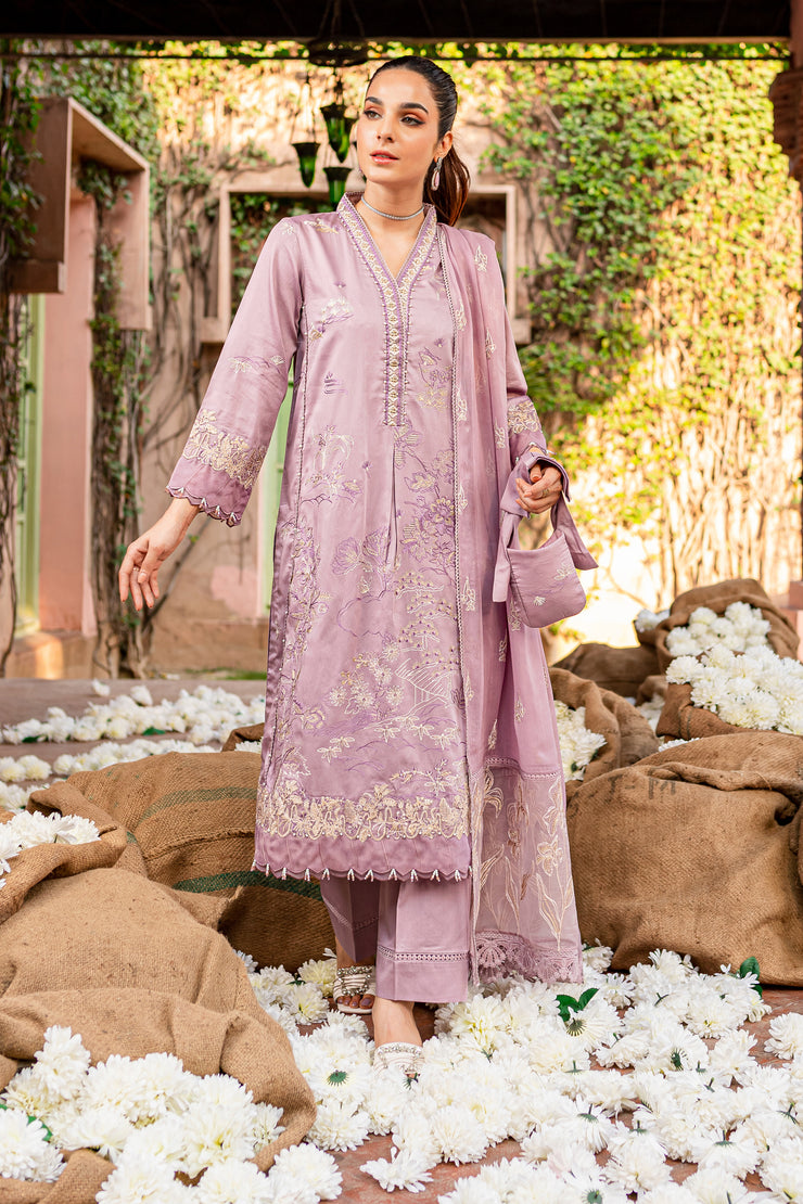 Saaz - Unstitched 3Pc - BATIK