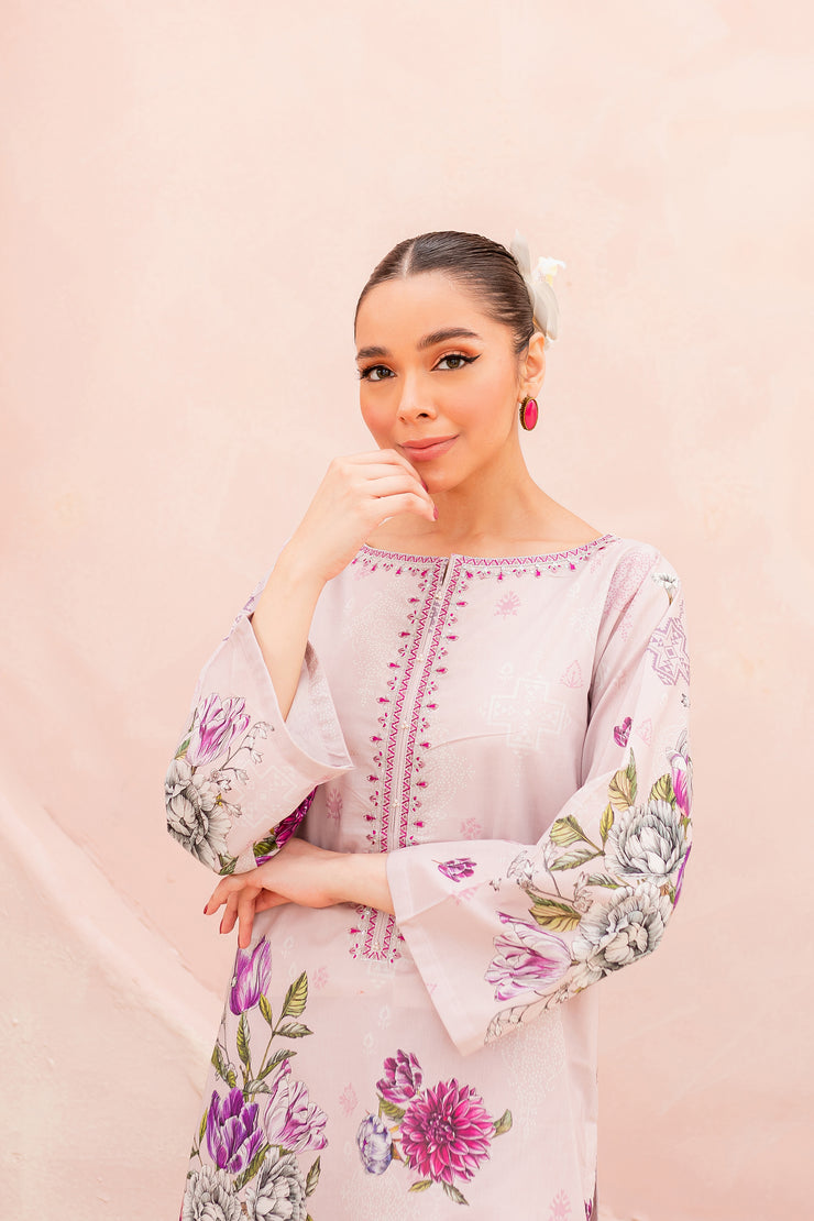 Dig. Pink Lilly 2Pc - BATIK